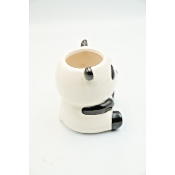 Panda Shaped Ceramic Mug with Handle – 5.25” Tall Cute Animal Design - Picture 4 of 10
